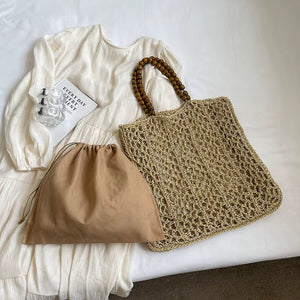 Bolsa Praia Amélie Cáqui