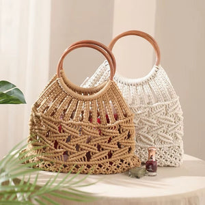 Bolsa Praia Crochê Claire