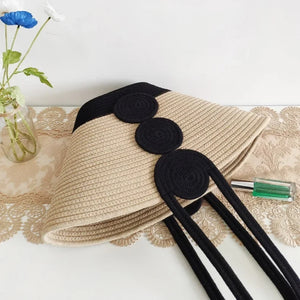 Bolsa Praia Palha Detalhes