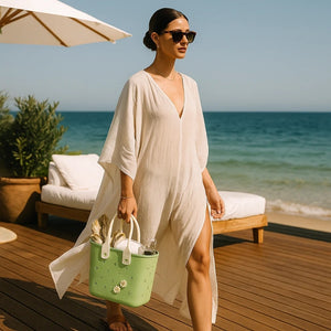 Bolsa Impermeável Praia Mykonos – Verde