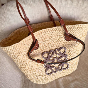 bolsa de palha artesanal grande