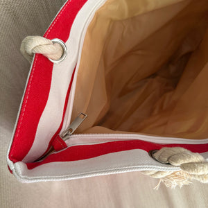 bolsa de praia com forro impermeavel