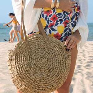 bolsa de praia sofisticada