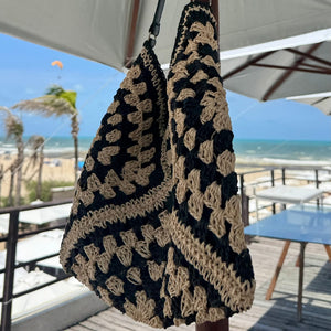 Bolsa de Crochê para Praia Bella – Elegância Artesanal