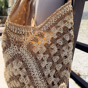 Bolsa de Crochê para Praia Clara