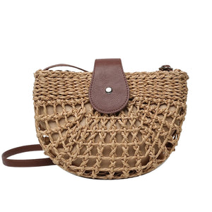 Bolsa de Praia Chique Côte d'Été – Palha Cáqui