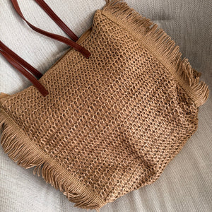 Bolsa de Praia Grande Cáqui