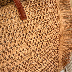 Bolsa de Praia Palha Detalhes