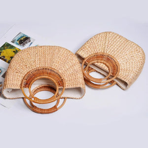 Bolsa de Praia Ravello de Palha