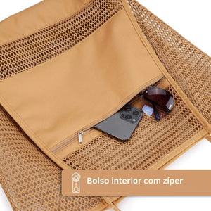 Bolsa Praia Caramelo