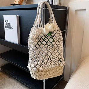 Bolsa de Praia de Crochê Helena