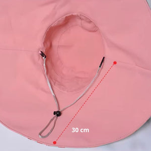 Chapéu com Proteção Solar com Detalhes