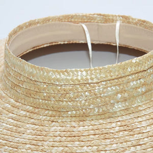 Chapéu Panamá Feminino Bege