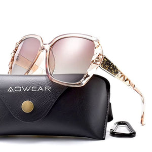 Óculos Polarizado Feminino- Bolsa de Praia