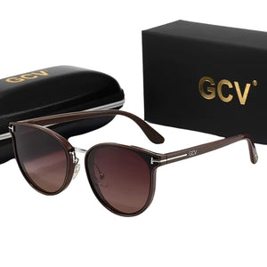 Óculos Feminino de Sol Verona – Estilo Ultraleve Marrom