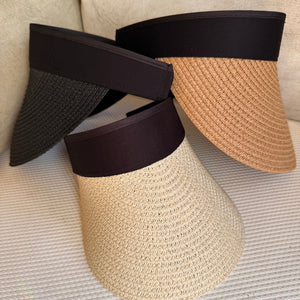 viseiras femininas em palha