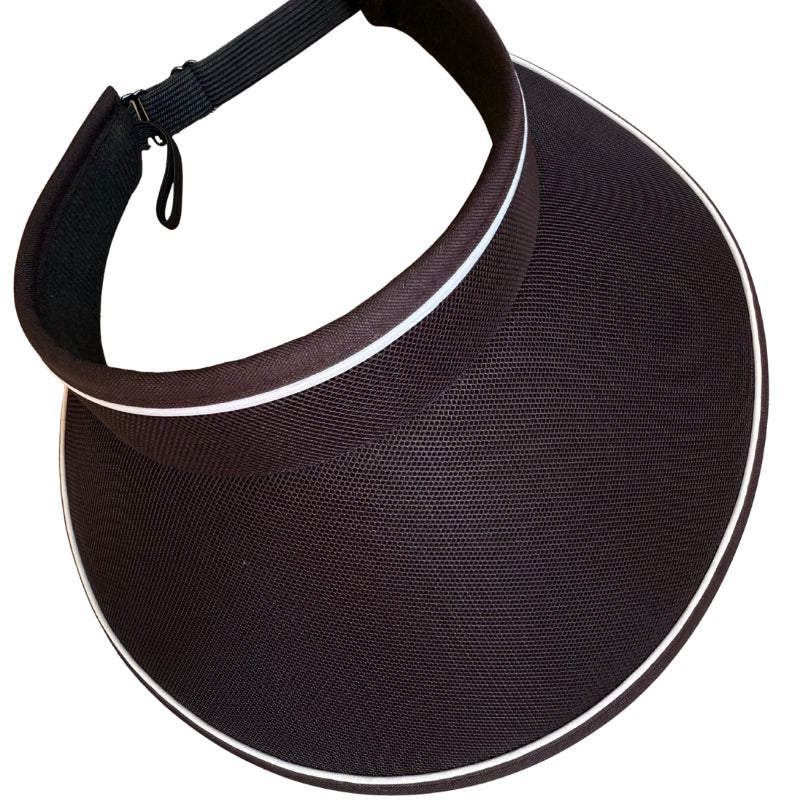 Aba larga, cor preta.