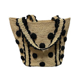 Bolsa Palha Boêmia Solara - Estilo Livre com Elegância Natural