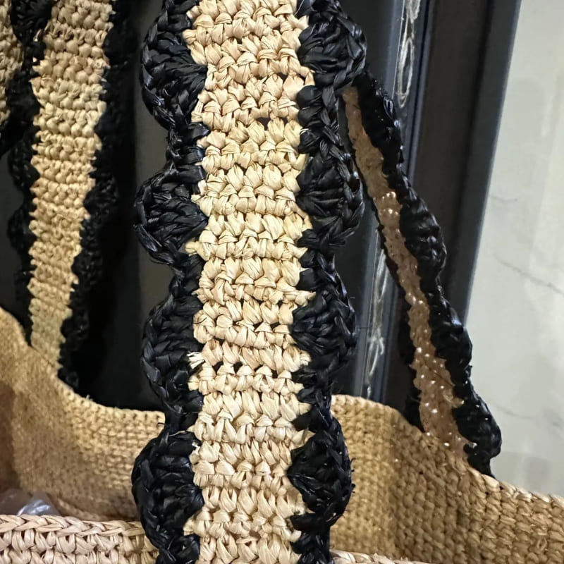 Bolsa Palha Boêmia Solara Alça Segura