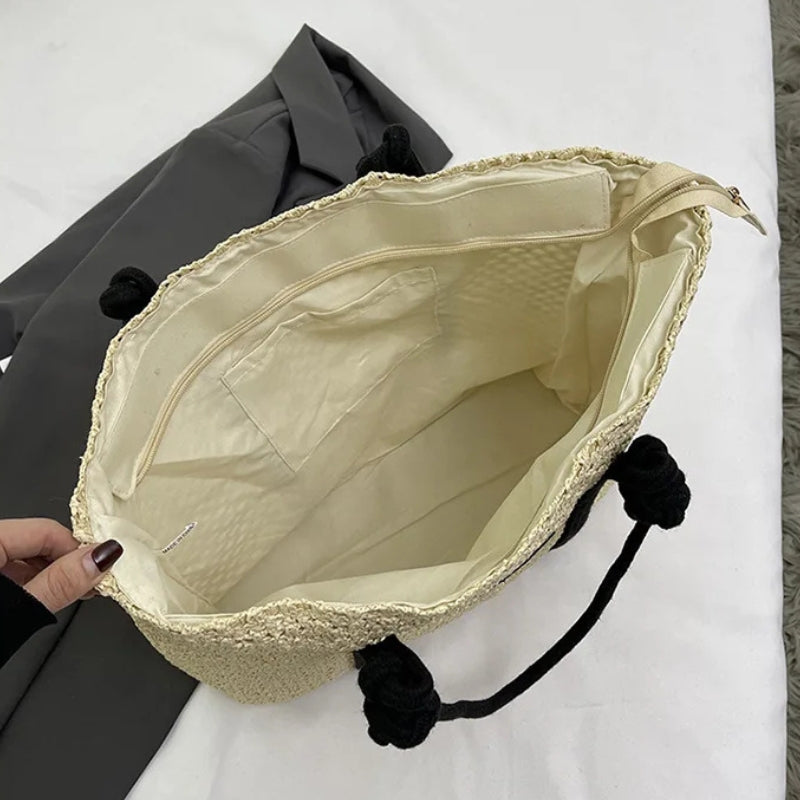 Bolsa Palha para o Verão