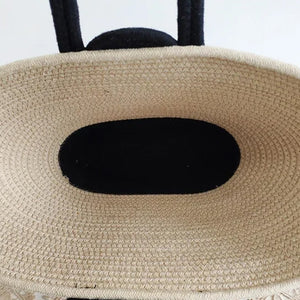 Bolsa Praia Palha Santorini por Dentro