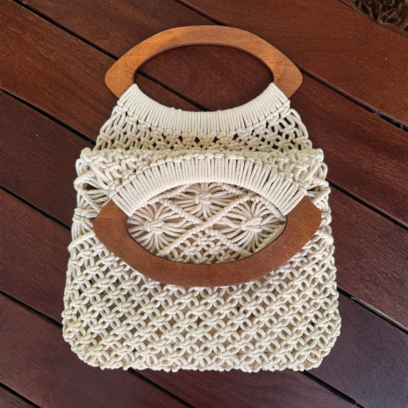Bolsa Praia Off White
