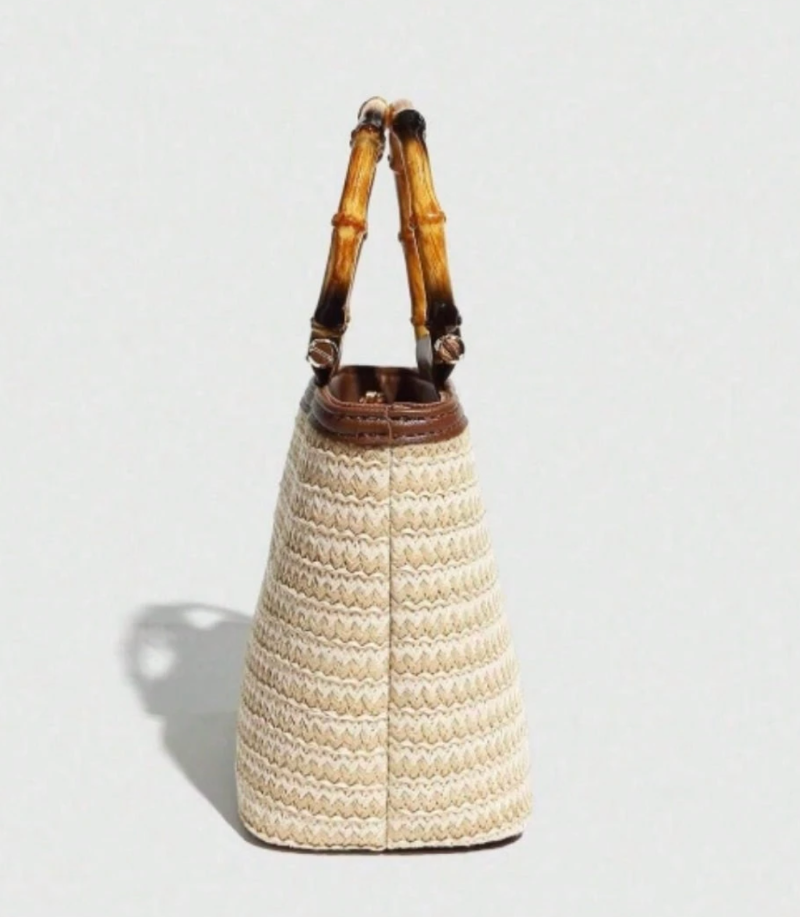 Bolsa de Palha Crossbody 