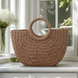 bolsa de palha feminina