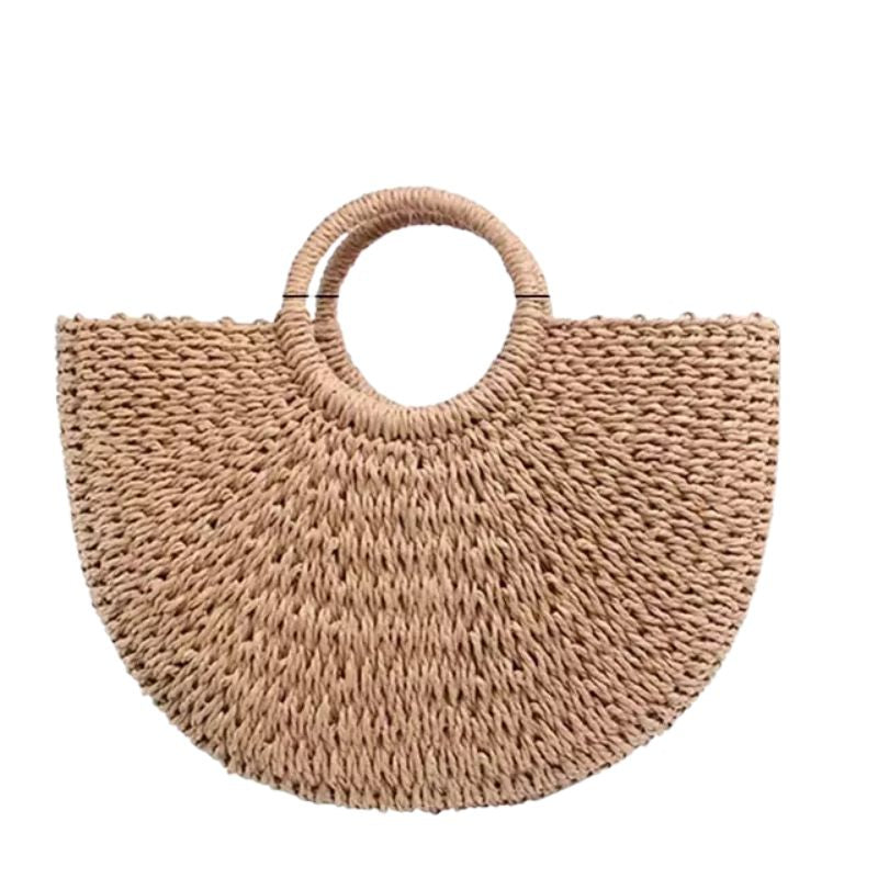 Bolsa de palha luxo
