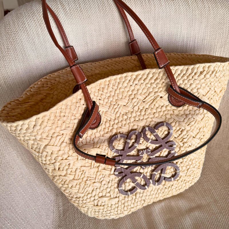 bolsa de palha artesanal grande