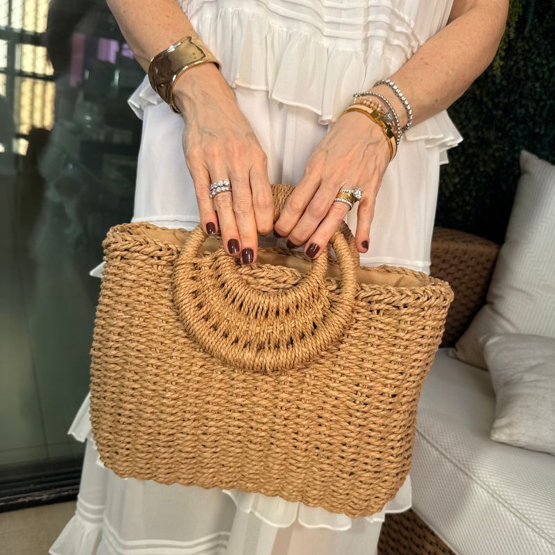 Bolsa de Praia Palha 