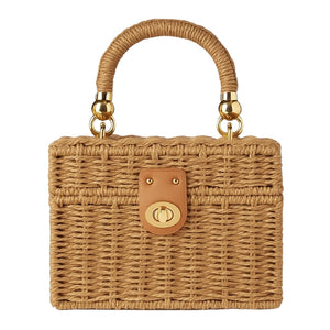 Bolsa de Praia Chique Trançada Serena