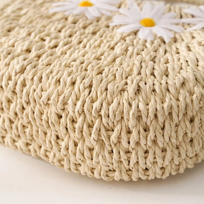 Material Bolsa de Praia Chique de Mão Lua