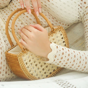 Bolsa Praia de Palha Rattan Bellariva