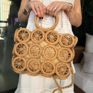 Bolsa Praia Formato Quadrado Vazado