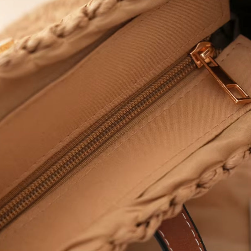 Bolsa Praia Detalhes do Zíper 