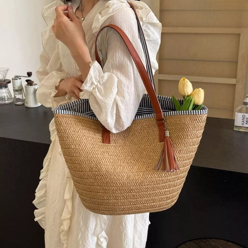 Bolsa de Praia em Palha Bagatelle