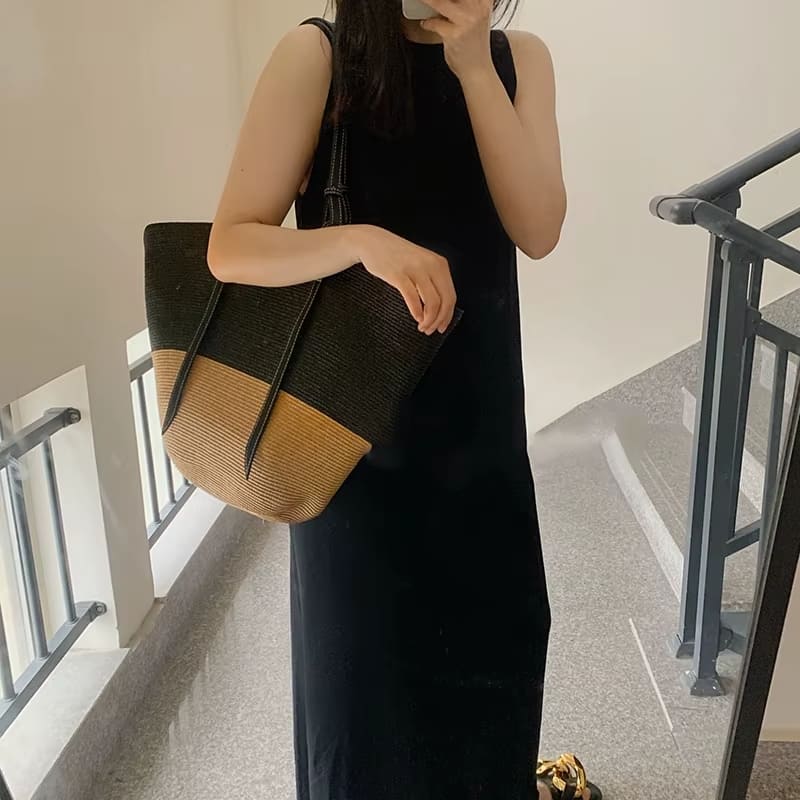 Bolsa em Palha Gisele