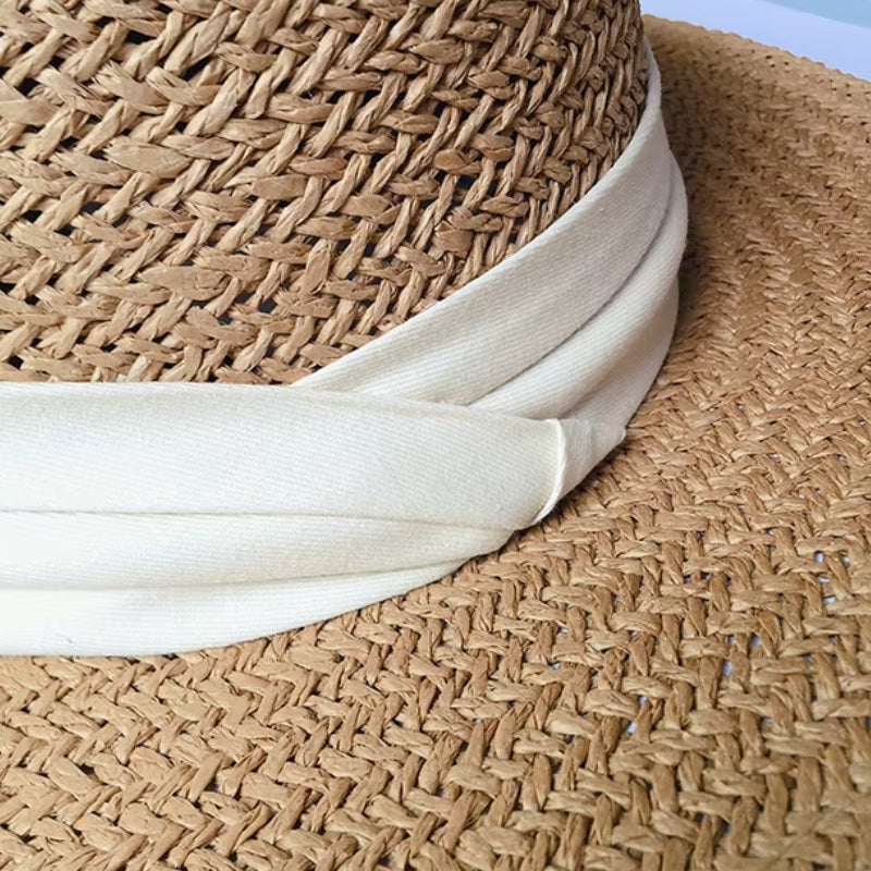 Chapéu Panamá Feminino Ibiza – Estilo Verão em Cáqui