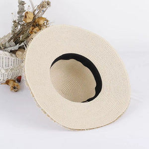 Chapéu de Palha Feminino - Bolsa de Praia