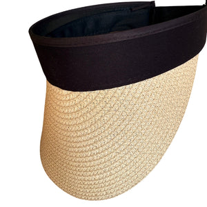 viseira feminina bege