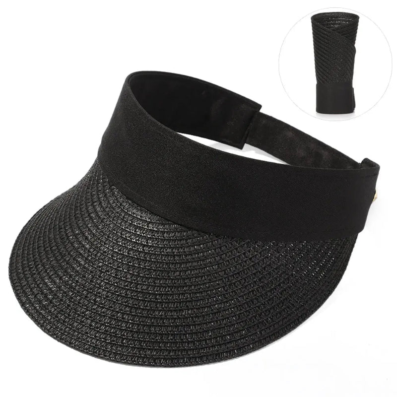viseira feminina preta