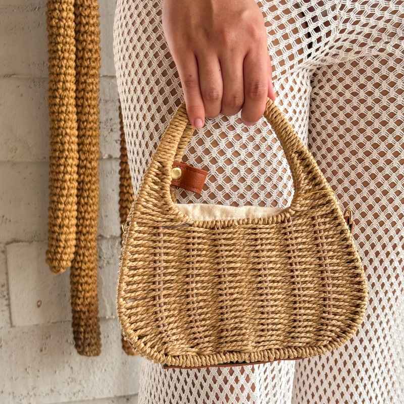 bolsa de praia pequena estilo festa